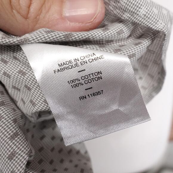 Zachary Prell Shirt Mens XL Pattern Button Down Long Sleeve Dress Shirt Casual - Picture 8 of 9